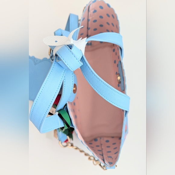 NWT Juicy Couture Sweet Strawberry Tote/Crossbody Bag w/Fun Detachable Pieces - Picture 9 of 16